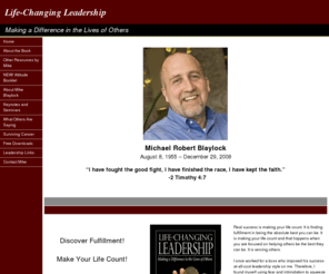 life-changingleadership.com: Life-Changing Leadership Home
