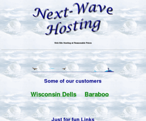 next-wave.net: NextWave Communications
NextWave Communications is Sauk and Columbia County, Wisconsin's Internet Service provider in Baraboo, Wisconsin