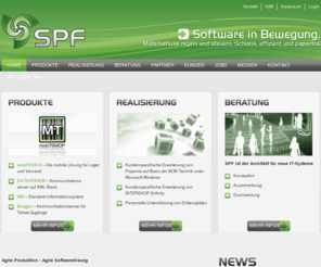 spf-gmbh.com: Home - SPF GmbH
Startseite der SPF GmbH