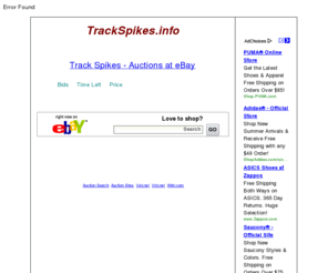 trackspikes.info: Track Spikes
Shop for track spikes online.