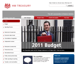 treasury.gov.uk: Home - HM Treasury
Homepage of the HM Treasury Website