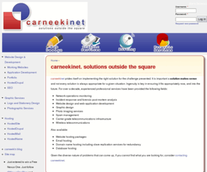 carneeki.net: carneekinet. solutions outside the square | carneekiNET
