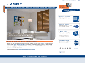 jasnoshutters.be: Jasno Shutters | shutters & blinds
Jasno Shutters levert exclusieve houten binnenluiken met verstelbare lamellen