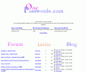 One Passwords Porn 9