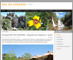 pousadachapadadosveadeiros.com.br: Pousada Sol da Chapada
Pousada Sol da Chapada, conforto na Chapada dos Veadeiros em Cavalcante - Goiás.