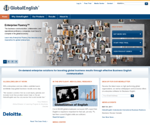 esl-efl.com: GlobalEnglish - Home
GlobalEnglish: Providing global companies with online learning and support for improving business English communication. We offer a scalable, on-demand solution that addresses the English language learning and business communication challenges of globalization.
