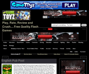 freegametoyz.com: FreeGameToyz Your Source for Awesome Games
Sports Games, Action Games, Hidden Object Games, Arcade Games, Fighting Games, Puzzle Games