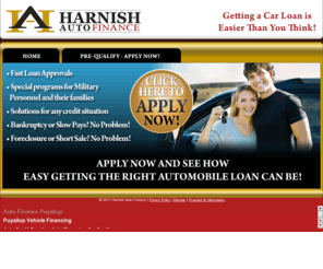 harnishcreditsolutions.com: Auto financing Puyallup car loans for all credit types - Harnish Auto Finance
Harnish Auto Finance - Whether you have good credit Puyallup or bad credit Seattle we have the right finance options to fit your budget - Our specialists are here to answer any questions you may have during the application process - So regardless of your situation we have Ford Financing that's just right for you