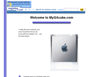 myg4cube.com: Welcome to MyG4cube.com
Enter a brief description of your site here