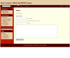 rancossack.com: Ran’s Games
