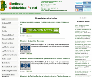 solidaridadpostal.com: Solidaridad Postal
Sindicato Solidaridad Postal