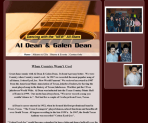 aldean.info: Al Dean & Galen Dean
Sharing my work and passion for music.