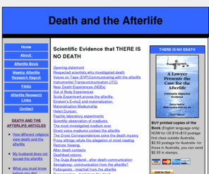 deathandafter.com: Death and the Afterlife
