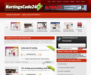 kortingscode24.com: Kortingscode24.com | Gratis kortingen met Kortingscode
Kortingscode - Actiecode