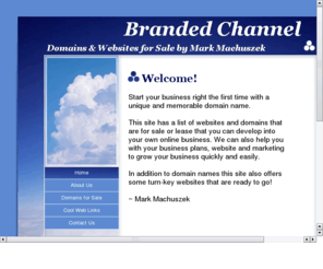 mobilebrowser.net: Branded Channel
Domains and websites for sale