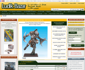 ludikbazar.com: LudikBazar, Role Playing Games at low cost
The specialist of old, rare and used games.<br> (Role playing games, Wargames, Boardgames, Collectible card games,  ...)