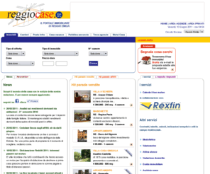 reggiocase.it: www.reggiocase.it, il portale immobiliare di Reggio Emilia
www.reggiocase.it - Il portale immobiliare di Reggio Emilia e provincia; vendita e affitti di costruzioni civili e industriali, negozi, capannoni, uffici