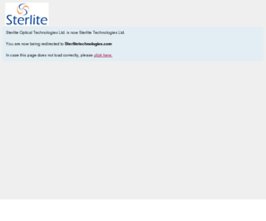 sterliteoptical.com: Sterlite: Optical fiber cable, FTTx, CAT cables, cpe solution, MPLS, multiprotocol label switching
