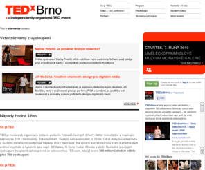 tedxbrno.cz: Nápady hodné šíření  - TEDx Brno
