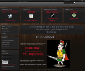 truppentool.org: Truppentool.org: un truppentool gratis per travian
Travian truppentool: free truppentool fot travian