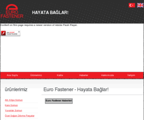 erasya.com: Euro Fastener - Hayata Bağlar!
