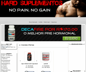 hardsuplementos.com: Hard Suplementos - Suplementos importados com os melhores preços
