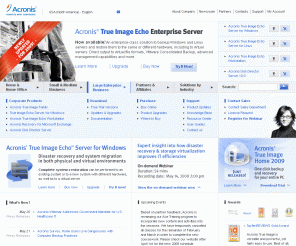 acronis.eu: Backup software for data backup and disaster recovery in Windows and Linux - Acronis
Data backup software and disaster recovery solutions help you back up hard disk drive files, provides system disaster recovery, creates image drives in Windows and Linux.