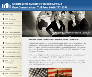 nephrogenicsystemicfibrosislawsuit.com: Nephrogenic Systemic Fibrosis Lawsuits Lawyers - Attorneys Lawyer
Home Page