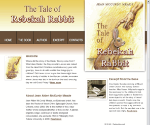 rebekahrabbit.com: The Tale of Rebekah Rabbit by Jean Alden McCurdy Meade
The Tale of Rebekah Rabbit by Jean Alden McCurdy Meade