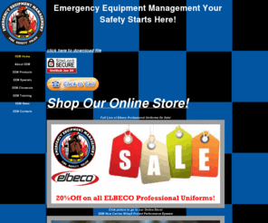 emergencyeq.com: Emergency Equipment Mngt - Fire, Police & Safety Equipment
Fire, Police & Safety Equipment Sales,Training & Service. Benchmade Knives,WileyX Glasses,Streamlight,Uniforms,Badges,Boots,Gloves,Helmets,SCBA & Gas Detection Equipment professionals.