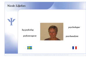 nicoleliljefors.com: Nicole Liljefors,  Psychologue, Psykothrapeute
psykolog