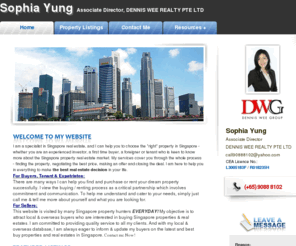 sophiayung.com: Sophia Yung - DENNIS WEE REALTY PTE LTD - www.sophiayung.com
Sophia Yung - Associate Director - DENNIS WEE REALTY PTE LTD - property agent in Singapore. View details and all available listings