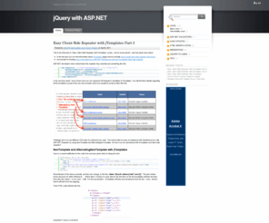 jquery-with-asp.net: jQuery with ASP.NET
Building rich UI with jQuery and ASP.NET