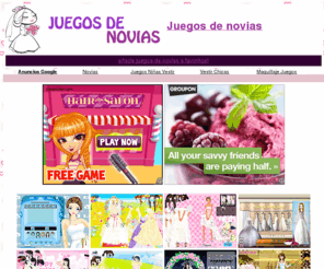 juegosnovias.com: Juegos de novias jugar a vestir novias y juegos de chicas
Juega a vestir a la futura novia que desea casarse, todos los complementos del vestido de novia.