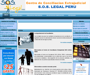 centrodeconciliacion.com: Centro de Conciliacion S.O.S Legal Peru -  Abogados Perú
