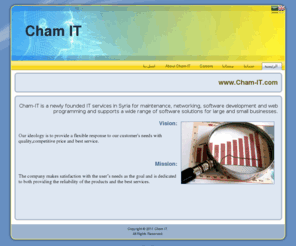 cham-it.com: www.Cham-IT.com
Cham IT! - Professional IT solution