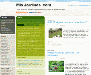 misjardines.com: Diseño de Jardines Tropicales y Jardineria Paisajista. Diseño de Jardines Pequeños - Mis Jardines .com
Aprenda sobre Diseño de Jardines Tropicales. Todo sobre Jardineria Paisajista, Diseño de Jardines Pequeños, arboles frutales, plantas curativas y otras.