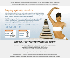 szepseg-szalon.com: Szépségszalon, Fogyasztó és Wellness Szalon: Alakformálás, Fogyás, Kozmetika, Szőrtelenítés
Szépségszalon kínálat Budapest - fogyás fogyasztó gépekkel, alakformálás. Szépségápolás - kozmetika, fodrászat, műköröm és szőrtelenítés.