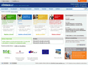 edotace.cz: Prvodce svtem finannch podpor - eDotace.cz
Prvodce svtem finannch podpor - eDotace.cz