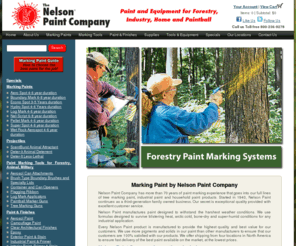 nelsontechinc.com: Marking & Industrial Paint by Nelson Paint Company
Nelson Paint Company has more than 70 years of experience that goes into our full lines of marking, industrial, manufacturing and household paint products.