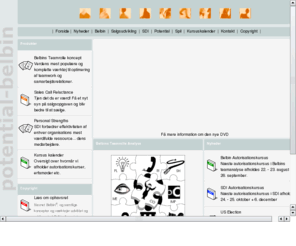 belbin.org: Belbin Danmark - Potential - Dansk repræsentant for Belbin Associates UK
Hos potential arbejder vi med at udvikle metoder og værktøjer, der har til formål at understøtte effektivt teamwork og gode salgsresultater. Potential er officiel dansk repræsentant for Belbin Associates, UK og BSRP, Dallas, USA