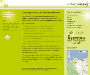 cottage-services-snowdonia.co.uk: Cottage Services in Snowdonia
We provide cottage services to holiday homes and cottages throughout Snowdonia and North Wales