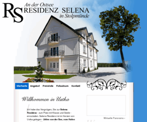 residenzostsee.de: An der Ostsee - Selena Residenz. Pensionat ist im Herzen von Ustka
An der Ostsee - Ãbernachtung StolpmÃ¼nde Selena Residenz. Das neu gebaute Pensionat ist im Herzen von Ustka, an gerade renovierter Alststadt - nur 200m von der See, vom Hafen und Von der Uferpromenade gelegen