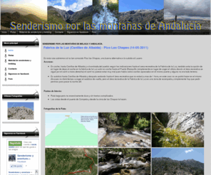 senderismoyaventura.es: Senderismo por las montañas de Málaga y Andalucía.
Senderismo trekking y turismo rural por las montañas de Málaga y Andalucía. Conozca las rutas por sus principales montañas y parques naturales.