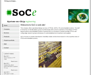 systemonchipengineering.com: System-on-Chip engineering
SoC-e homepage