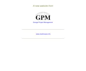 cleethorpes.info: cleethorpes.info - A new site project by GPM
GPM provide network and internet solutions as well as domain names and web design for our business and corporate customers.