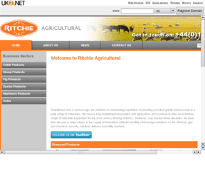 davidritchie.co.uk: Welcome to David Ritchie (Implements) Limited
UK2NET UK2.NET UK'S FREE DOMAIN NAMES