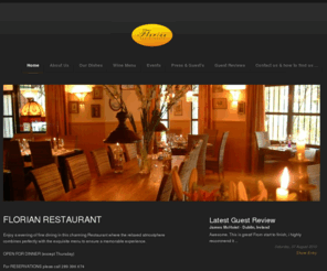 florianrestaurant.com: Welcome to Florian Restaurant
Florian Restaurant