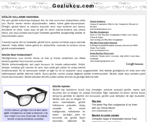 gozlukcu.com: Gozlukcu.com - Gözlük Çeşitleri Fiyatları - İstanbul Ankara İzmir
Gözlük Rehberi - İstanbul Ankara İzmir