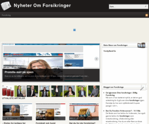 nyheteromforsikringer.com: Nyheter om Forsikringer |
